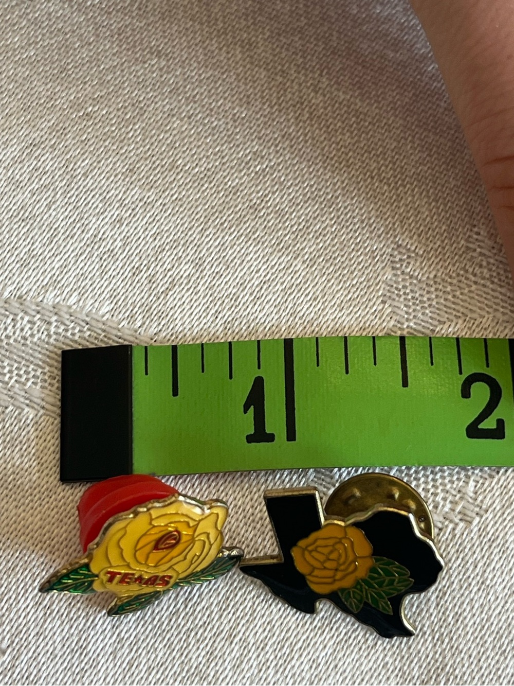 Vintage Texas Enamel Pin Set - Picture 4 of 5